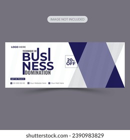 Facebook Cover Design Template, Banner Template and Web Banner Template Design,