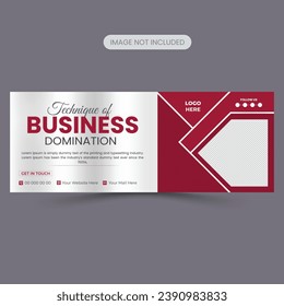 Facebook Cover Design Template, Banner Template and Web Banner Template Design,