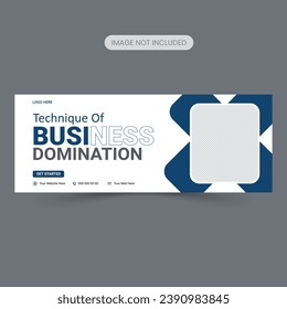 Facebook Cover Design Template, Banner Template and Web Banner Template Design,