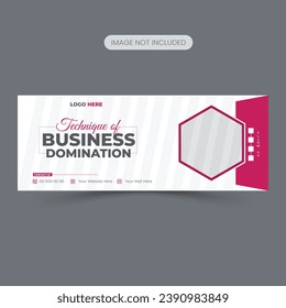 Facebook Cover Design Template, Banner Template and Web Banner Template Design,