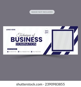 Facebook Cover Design Template, Banner Template and Web Banner Template Design,