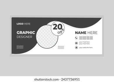 FACEBOOK COVER DESIGN TEMPLATE VECTOR