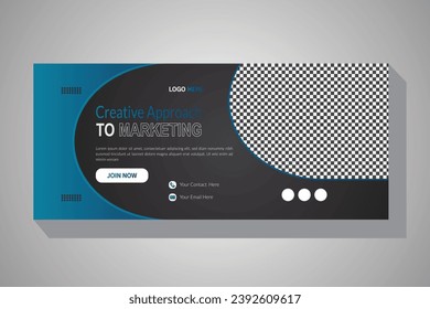 Facebook cover design, for use mobile or computer