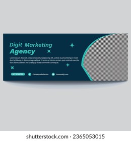 Facebook cover page template design
