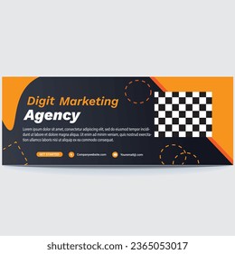 Facebook cover page template design