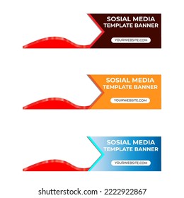 Facebook cover template corporate business social media design. can be used for website and business banners