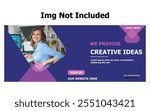 Facebook cover template, cover design, modern Facebook cover design, Business Facebook cover design