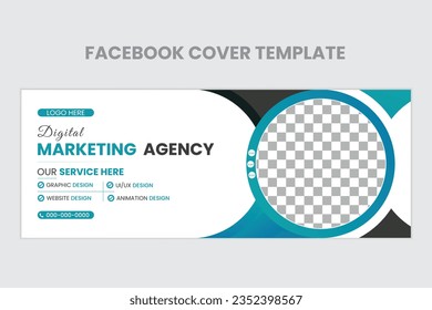 facebook cover template,poster template,facebook poster,social,marketing agency,