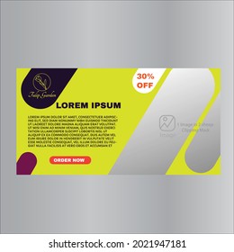 Facebook and Instagram banner and post design. Creative stylish modern facebook and instagram post and banner design.