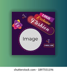 Facebook, Instagram Social Media Banner Templates