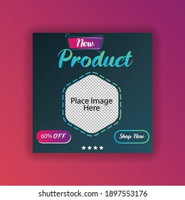Facebook, Instagram Social Media Post Banner Templates