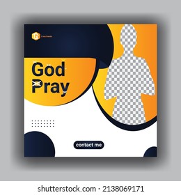 Facebook mobile cover templates vector design,  Black and yellow background color with stripe line shape