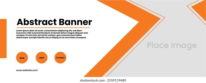 Facebook page covers design orange them 