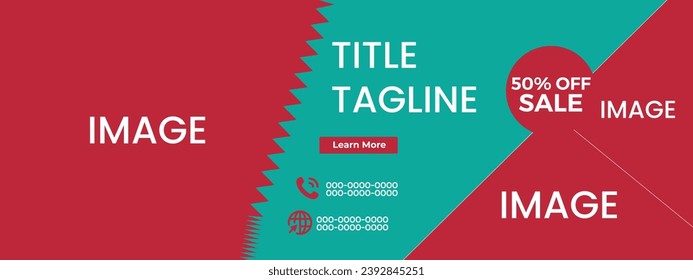 facebook social media banner design | instagram social media banner template design | brochure cover design layout space for photo | facebook banner design | instagram banner template graphic template