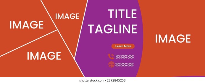 facebook social media banner design | instagram social media banner template design | brochure cover design layout space for photo | facebook banner design | instagram banner template graphic template