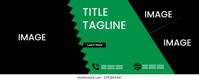 facebook social media banner design | instagram social media banner template design | brochure cover design layout space for photo | facebook banner design | instagram banner template graphic template