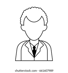 faceless businessman icon image 
