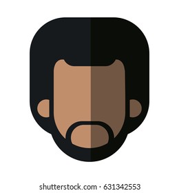 faceless head african man bearded people image