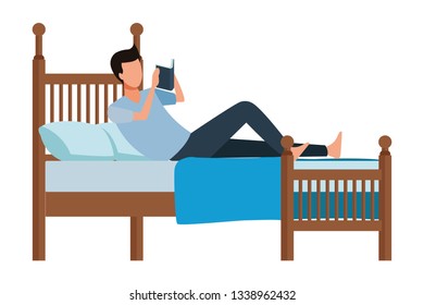 faceless man bed book