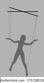 Marioneta sin rostro. El concepto de control e impotencia antes de la manipulación.