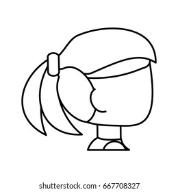 faceless woman head