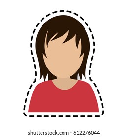 faceless woman icon image 
