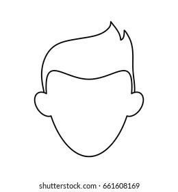 faceless young man icon image 