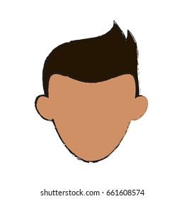 faceless young man icon image 