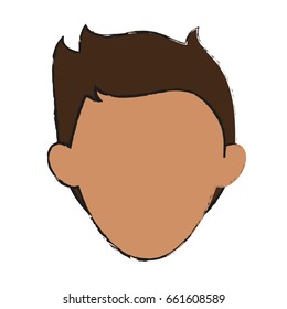faceless young man icon image 