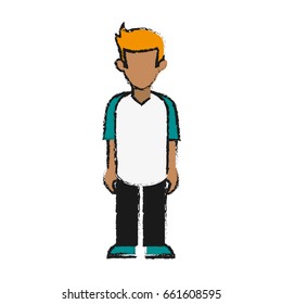 faceless young man icon image 
