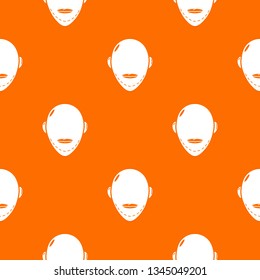 Facelift pattern vector orange for any web design best