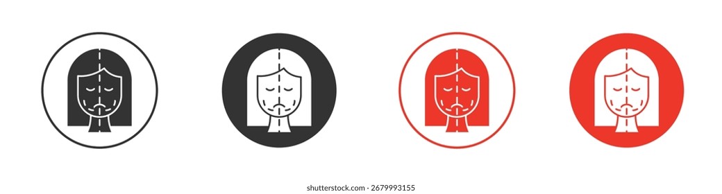 Símbolo del icono del procedimiento del lavado de cara para su diseño del Sitio web, logotipo, App, interfaz de usuario.