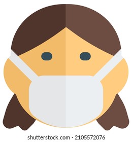 Facemask to avoid the contagious disease of coronavirus