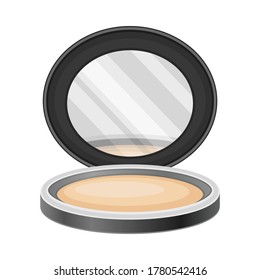 Facepolo como cosméticos decorativos o Ilustración vectorial de Cosméticos de Color