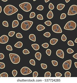 Faces Of Aliens UFO pattern.Alien seamless background.Modern design for textiles and fabrics, wrapping paper and wallpapers of all kinds.Universal vector icons alien heads seamless patterns tiling.
