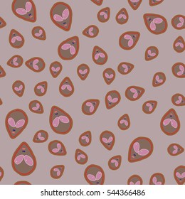 Faces Of Aliens UFO pattern.Alien seamless background.Modern design for textiles and fabrics, wrapping paper and wallpapers of all kinds.Universal vector icons alien heads seamless patterns tiling.