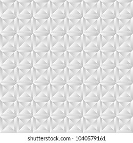 Faceted square pattern, revetment, 3d surface background