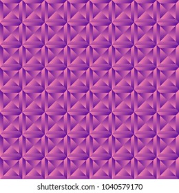 Faceted square pattern, revetment, 3d surface background