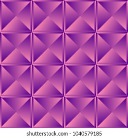 Faceted square pattern, revetment, 3d surface background