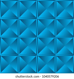 Faceted square pattern, revetment, 3d surface background