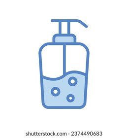 Facewash icon isolate white background vector stock illustration
