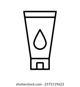 facewash icon Simple outline illustration