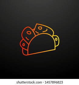 Fachitos nolan icon. Elements of fast food set. Simple icon for websites, web design, mobile app, info graphics