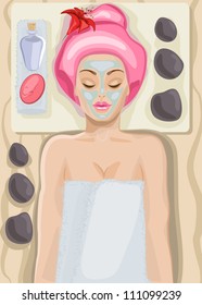 Facial care. File Eps 10