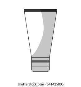 facial cosmetic product package makeup related icon image vector illustration design 