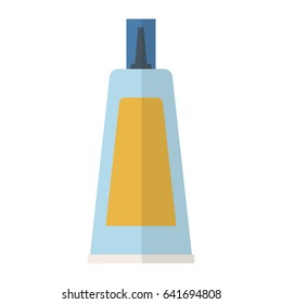 Facial cream bottle icon