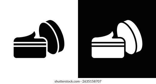 Facial cream icon concept, vector illustration