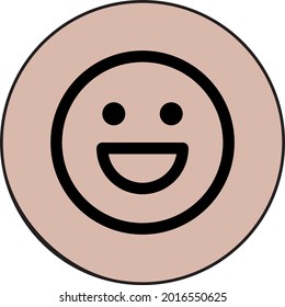 Facial Emotions, Expressions Simple Clipart Vector Illustrations Format Eps10.