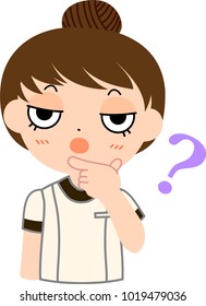 facial esthetician question.eps
This is a vector illustration.
