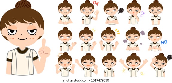 facial esthetician set.eps
This is a vector illustration.